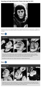 Tutoriel Roddy_McDowall_Planet_of_the_Apes_makeup_1974